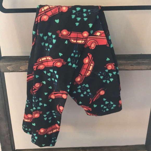 LuLaRoe Pants - LuLaRoe Tween Car Leggings